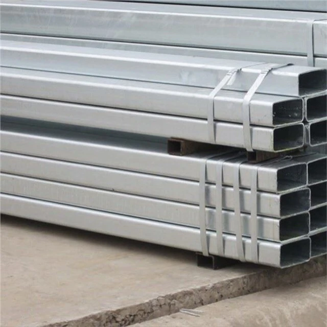 20x40 40x40 25x50 Galvanizirana MS Gi square rectangular Steel Pipe