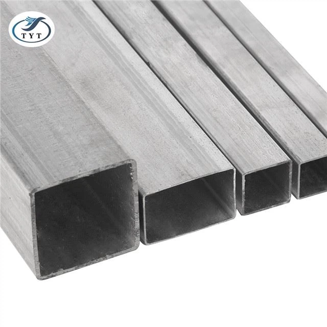 40x40mm 6m dužine Crna željezna kvadratna cijev Čelična cijev za izgradnju