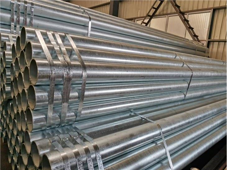 Hot Dipped Galvanized Iron Round Pipe/Galvanized Erw Steel Tubes/Tubular Carbon Steel Pipesfor Greenhouse Building Construction